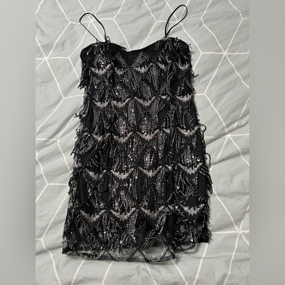 flapper style mini dress